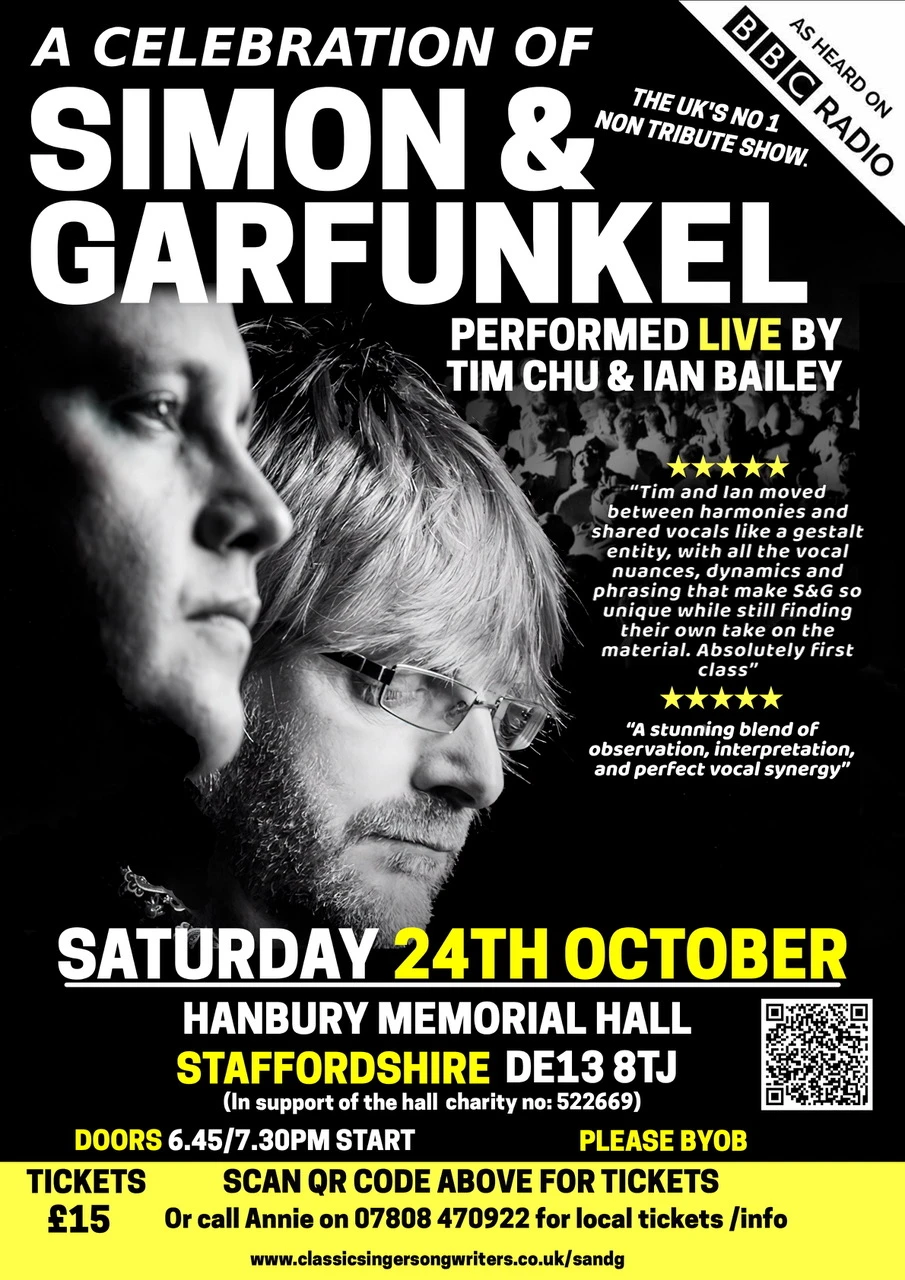 Simon and Garfunkel Generic Poster HANBURY 26